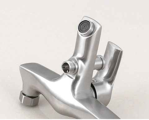 CỦ SEN BÈ NÓNG LẠNH INOX 304 LOẠI DÀY LANKA MÃ CS09
