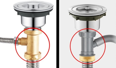 Bộ xã Bồn Rửa Chén 1 Hộc Inox 304