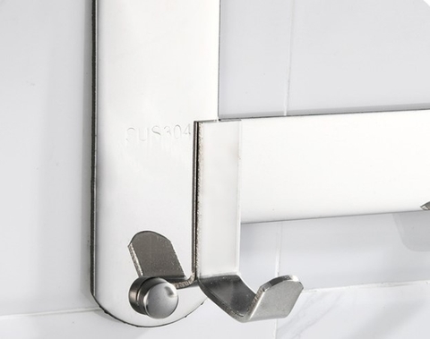 KỆ TREO KHĂN PHÒNG TẮM INOX 304 MÃ B02