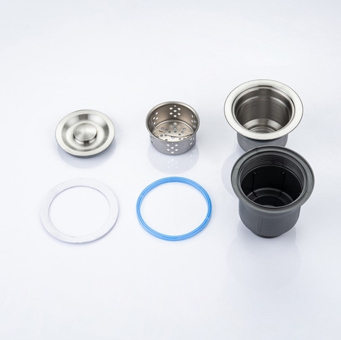 Bộ xã chậu rửa chén 2 hộc ( Ống cứng lớn)