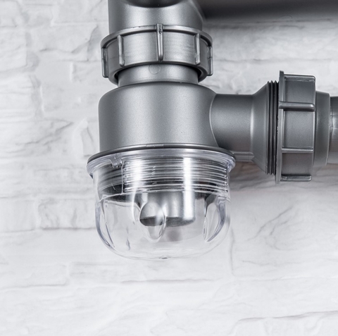 Bộ xã chậu rửa chén 2 hộc ( Ống cứng lớn)