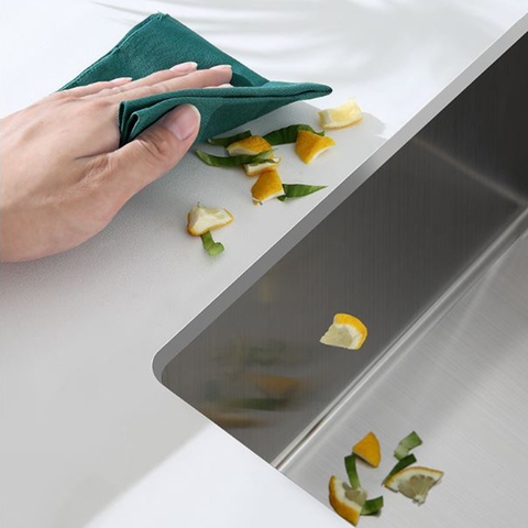 Chậu Rửa Chén 1 Hộc INOX 304 Âm Bàn Dày 3mm LANKA 6845DT