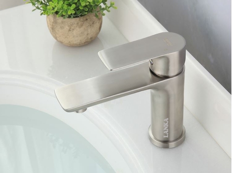 Vòi Lavabo Thân Đúc Loại Dày Inox 304 Cao Cấp Lanka LBNL24