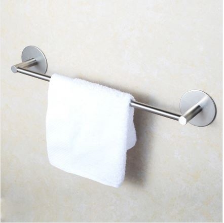 Thanh máng khăn dán tường inox 304 MK31 - Kệ treo khăn phòng tắm