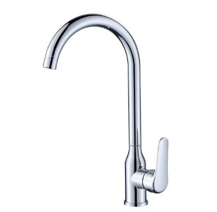 Vòi rửa chén Lạnh ổ bi VC72-Ø24 thau - Bóng