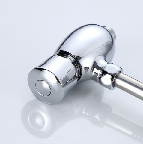 Bộ phụ kiện van xả nhấn tiểu nam bằng đồng LANKA