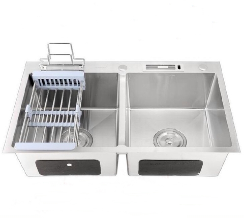 Chậu rửa chén inox 304 100% _ Không sơn _ Loại 1 ( 8350DT )