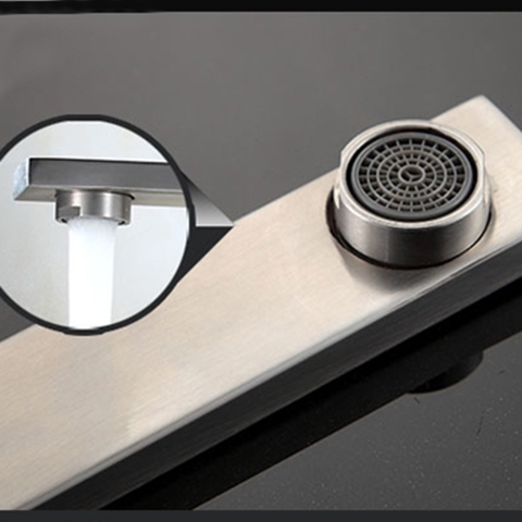 Vòi Rửa Chén Nóng Lạnh Inox 304 Mờ Lanka VRCNL15