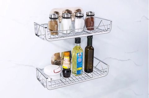 Kệ bếp đa năng PX-2001 Inox 304 cao cấp dán tường