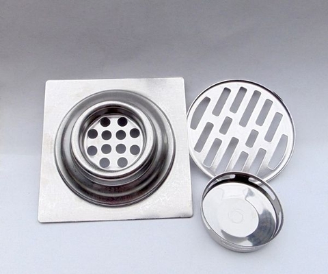 Phểu thoát sàn 15cm Inox 304 mờ