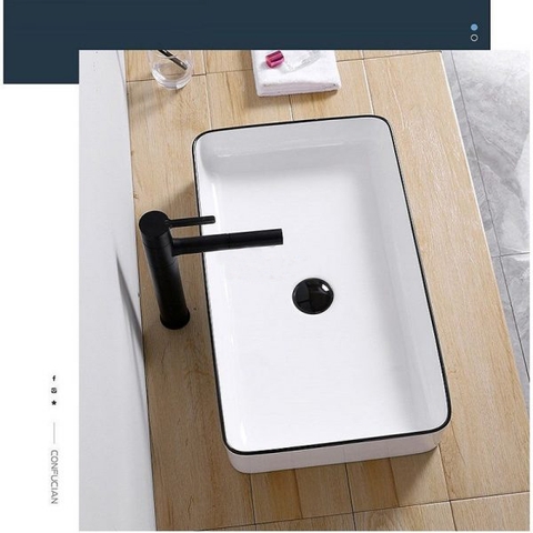 LAVABO SỨ ĐẶT BÀN LANKA MÃ LB17