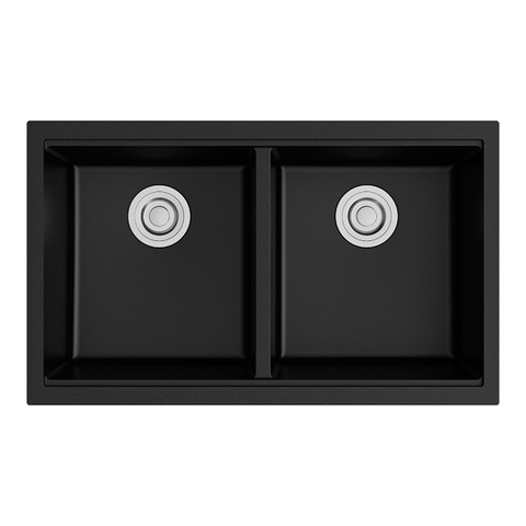 Chậu Rửa Chén Đá 2 Hộc Australia U7646-G01 Đen