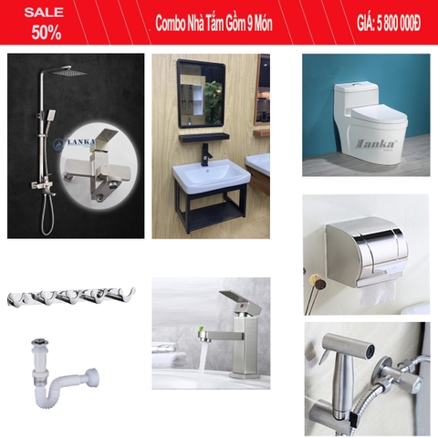 COMBO PHÒNG TẮM 15