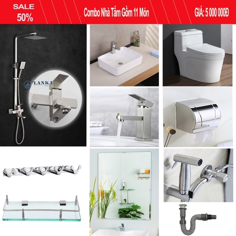 COMBO PHÒNG TẮM 13