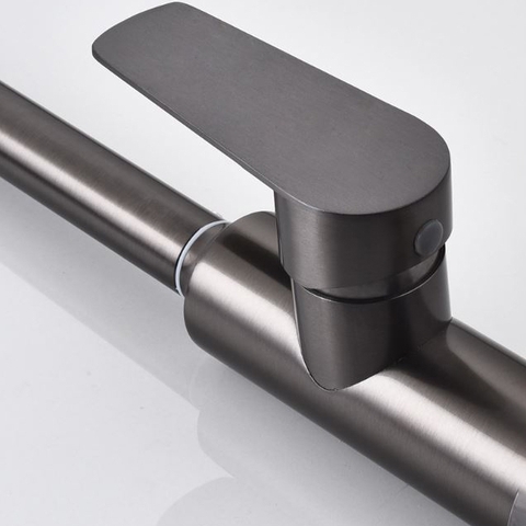 Vòi rửa chén nóng lạnh Inox 304 màu ghi xám LANKA VRCNL20