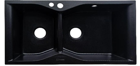 Chậu Rửa Chén Đá Australia 2 Hộc T9050-F02 ĐEN
