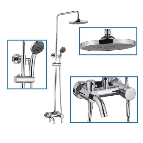 SEN CÂY TẮM ĐỨNG ĐỒNG THAU NÓNG LẠNH MÃ SC06