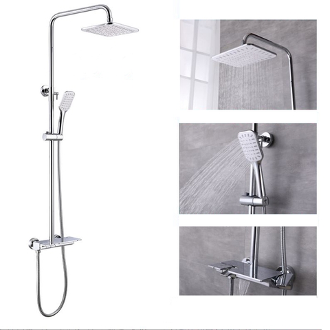 Vòi sen tắm đứng phím đàn sáng bóng LANKA mã SC13
