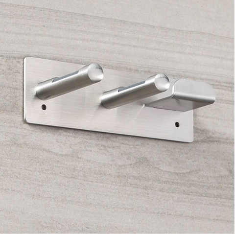 Kệ để máy sấy dán tường inox 304 MK43A - Giá treo máy sấy dán tường