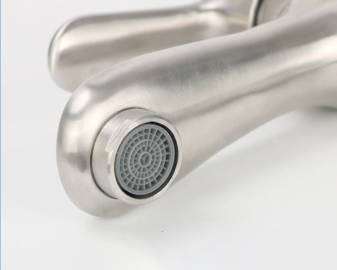 Vòi Lavabo Nóng Lạnh Inox 304 Không Rỉ Sét LANKA