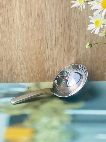 Muôi canh cán ngắn 19cm Chockmen CKM81 cao cấp
