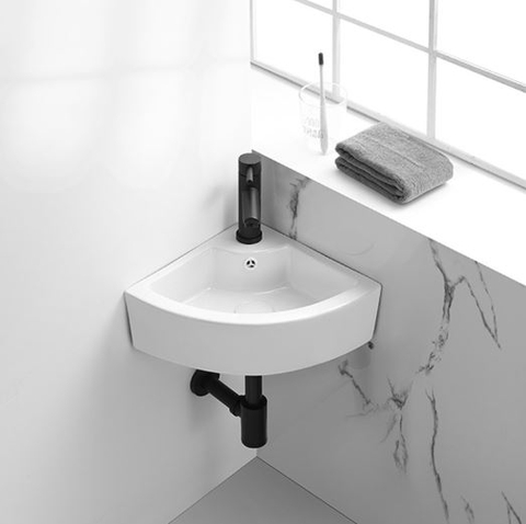 Chậu Lavabo Góc Treo Tường LANKA LBT25