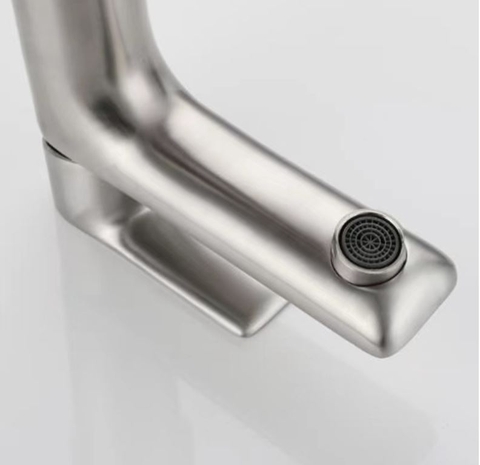 Vòi Lavabo Thân Đúc Loại Dày Inox 304 Cao Cấp Lanka LBNL24