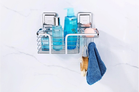 Kệ nhà tắm đa năng dán tường cao cấp 82002