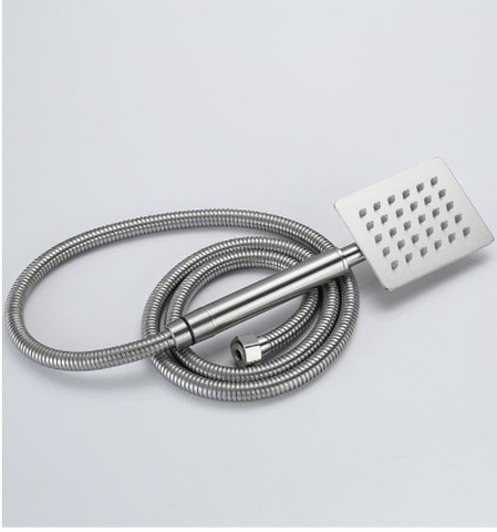 SEN CÂY TẮM ĐỨNG VUÔNG NÓNG LẠNH INOX 304 MỜ mã SC04 LANKA