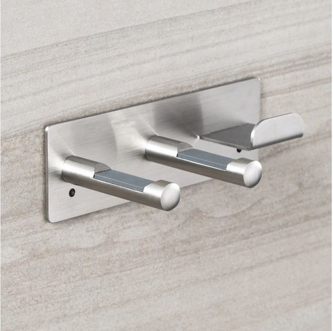 Kệ để máy sấy dán tường inox 304 MK43A - Giá treo máy sấy dán tường