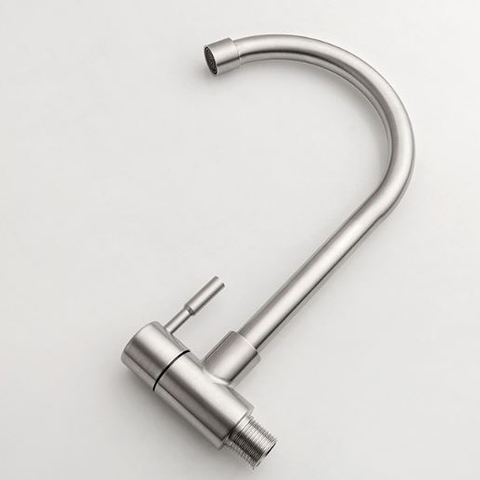 Vòi Rửa Chén Lạnh Gắn tường INOX 304 LANKA VRCL12