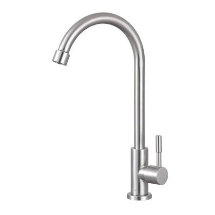 Vòi rửa chén Lạnh VC73-Ø18 304 - Mờ
