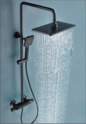 Sen Cây Chỉnh Nhiệt Màu Đen Mưa Thác Nước LANK SC22