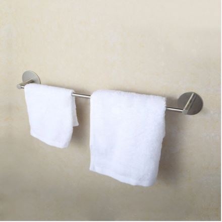 Thanh máng khăn dán tường inox 304 MK31 - Kệ treo khăn phòng tắm