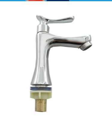 Vòi lavabo lạnh chất liệu đồng thau sáng bóng LANKA mã LBL04