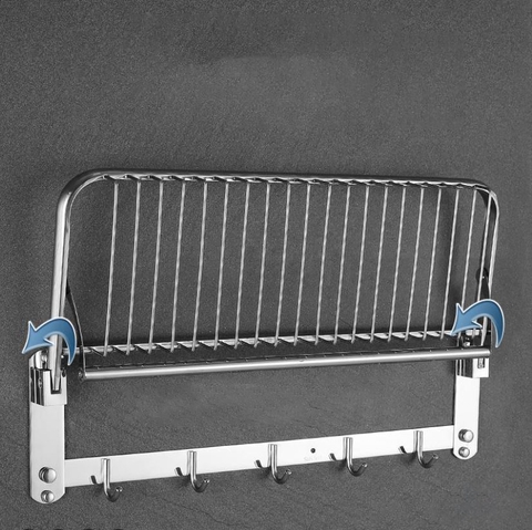 Kệ treo khăn nhà tắm inox 304 loại dày 1.6kg B05