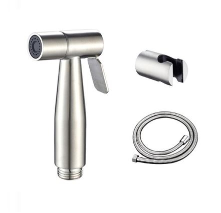Vòi Xịt Vệ Sinh inox 304 mờ - dây ruột bố