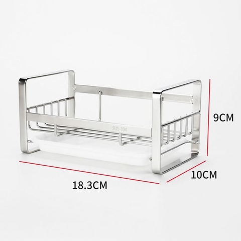 Kệ để dụng cụ rửa bát inox 304 KT24
