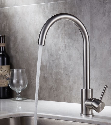 Vòi Rửa Chén Nóng Lạnh INOX 301 LANKA VRCNL27