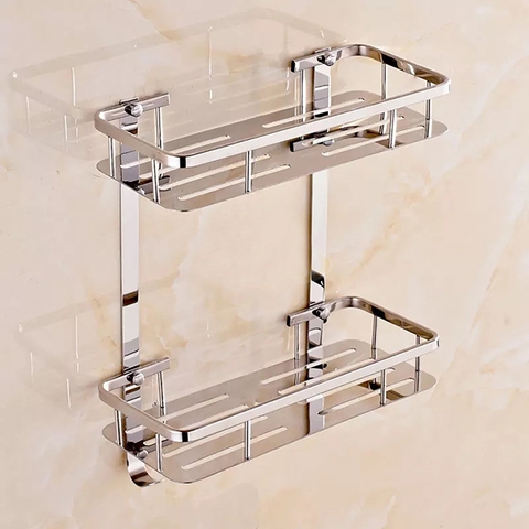 KỆ ĐỂ VẬT DỤNG NHÀ TẮM INOX 304 MÃ E08