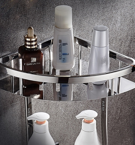 KỆ ĐỂ VẬT DỤNG NHÀ TẮM INOX 304 MÃ E06