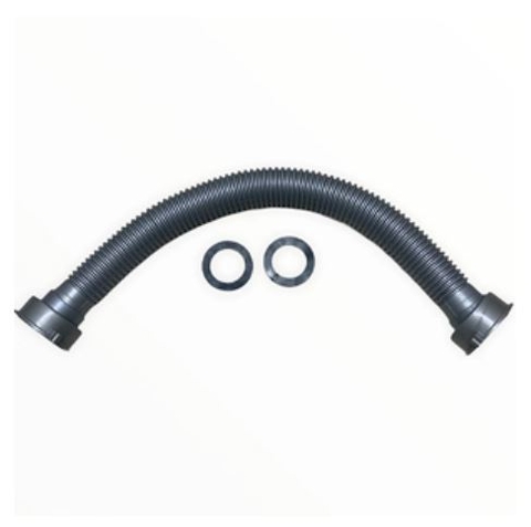 Ống xả ruột gà chậu rửa chén có 2 đầu răng