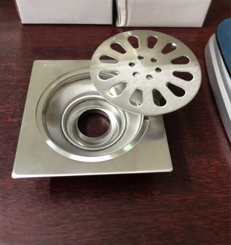 HỐ GA PHỂU THOÁT SÀN TOILET INOX 304 MÃ TS03