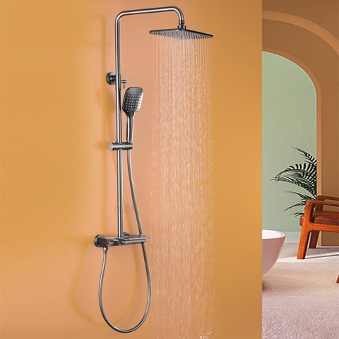 Vòi sen cây tắm đứng màu XÁM phím đàn LANKA mã SC21