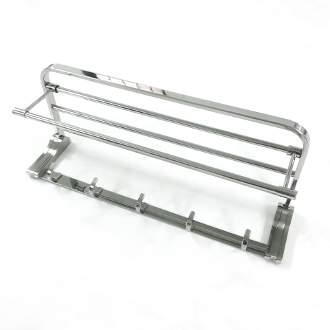 KỆ TREO KHĂN PHÒNG TẮM INOX 304 MÃ B04