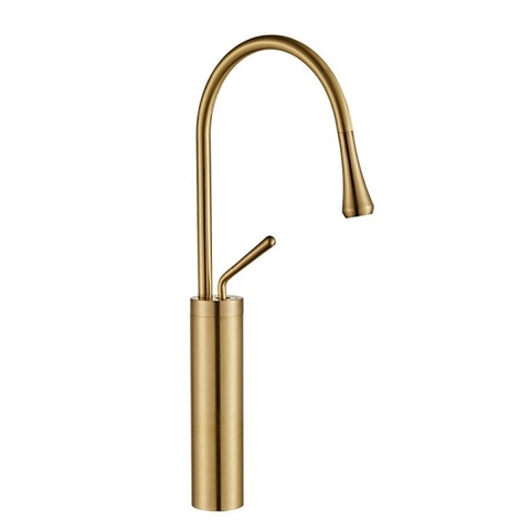 Vòi Lavabo Nóng Lạnh Sơn Tĩnh Điện Vàng LANKA LB22