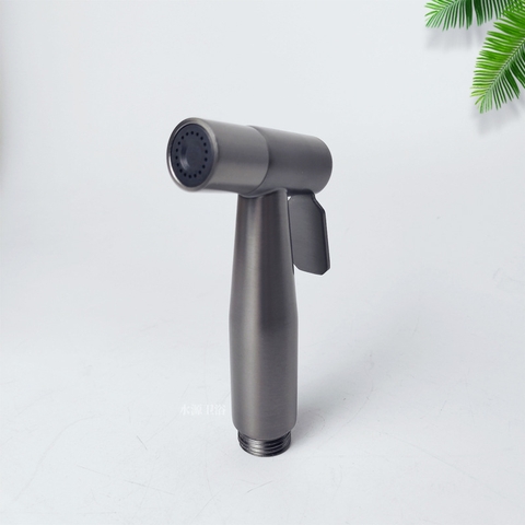 Vòi Xịt Toilet Inox Sơn Tỉnh Điện Màu Xám LANKA