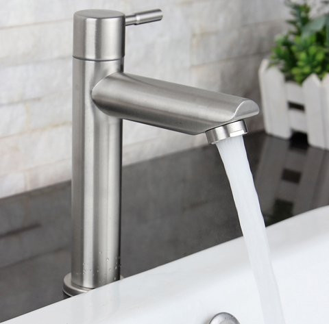 Vòi Lavabo Lạnh inox 304 LANKA LBL02