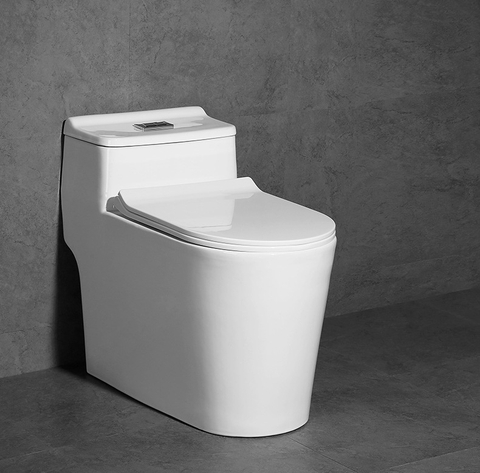 Bồn cầu khối Lanka xả xoắn ốc kết hợp xã đẩy mã AZ01