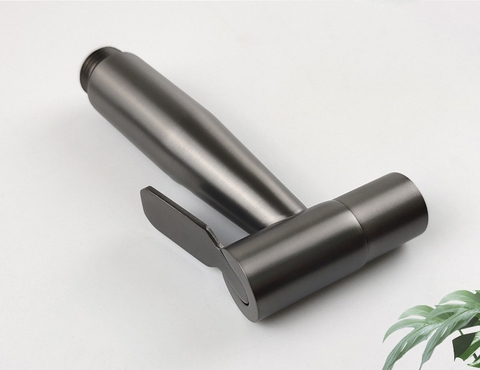 Vòi Xịt Toilet Inox Sơn Tỉnh Điện Màu Xám LANKA